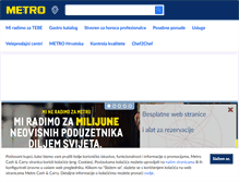 Tablet Screenshot of metro-cc.hr